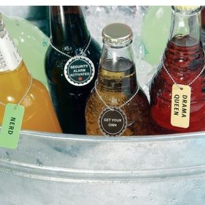 Bottle tags claim your drink